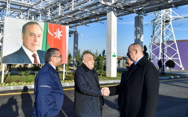 Prezidentin Sumqayıt səfərindən FOTOLAR - YENİLƏNİB