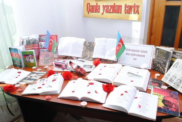 Sumqayıtda 20 Yanvar faciəsinin 29-cu ilə bağlı silsilsilə tədbirlər keçirilir -FOTOLAR
