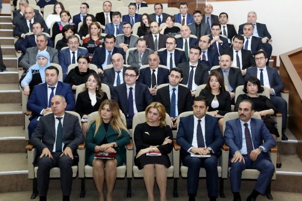 Nazirlikdə anım tədbiri - FOTOLAR