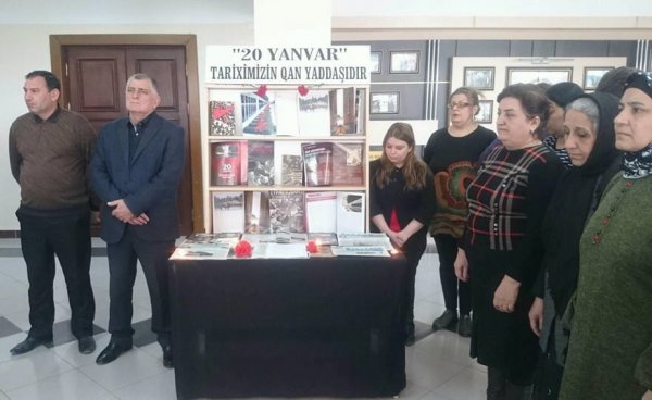 Sumqayıtda anım tədbirləri - FOTOLAR