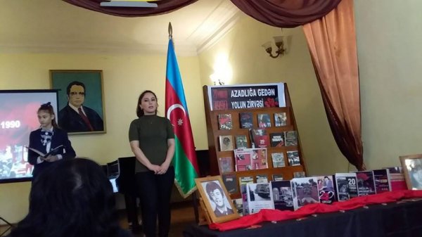 Sumqayıtda anım tədbirləri - FOTOLAR
