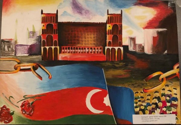 Sumqayıtda anım tədbirləri - FOTOLAR