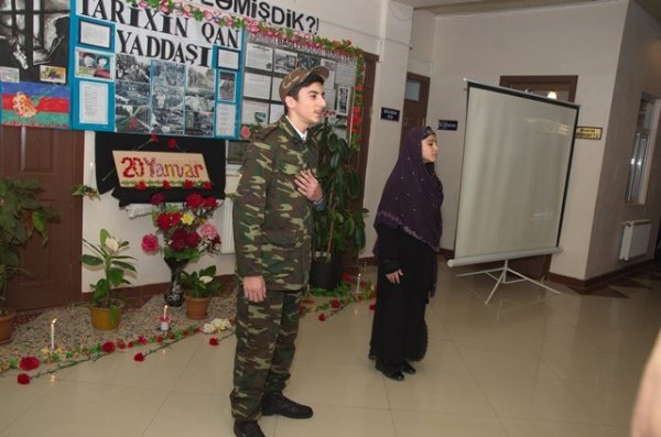 Qanlı Yanvar faciəsinin 29-cu ildönümü qeyd edildi - FOTO Qanlı Yanvar faciəsinin 29-cu ildönümü qeyd edildi - FOTO