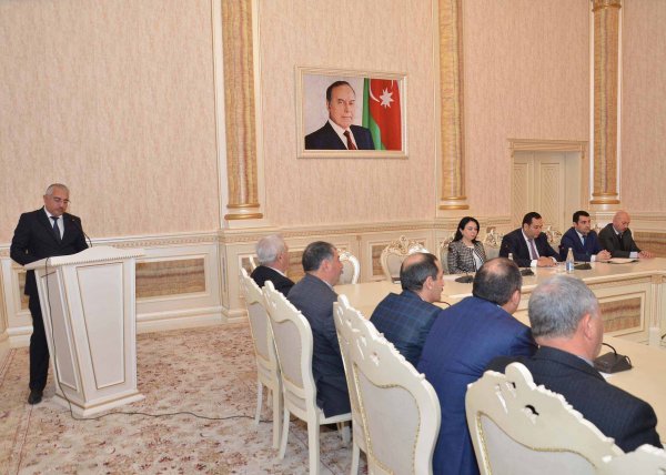 Sumqayıtda nümayəndəlik hesabat verdi -FOTOLAR