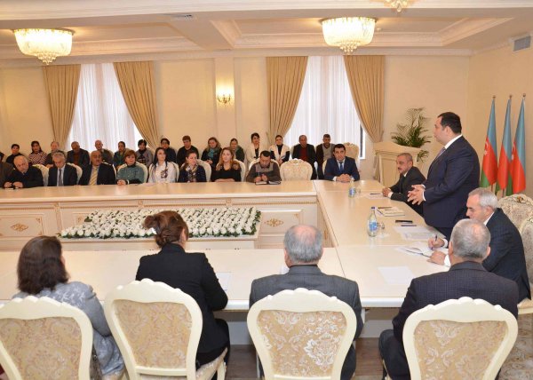 Sumqayıtda daha bir nümayəndəlik hesabat verdi -FOTOLAR