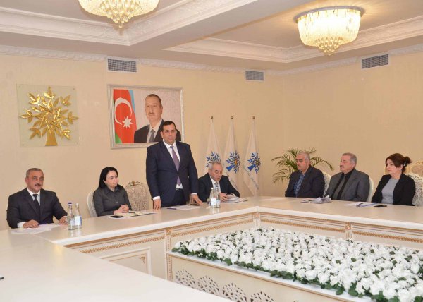 Sumqayıtda daha bir nümayəndəlik hesabat verdi -FOTOLAR