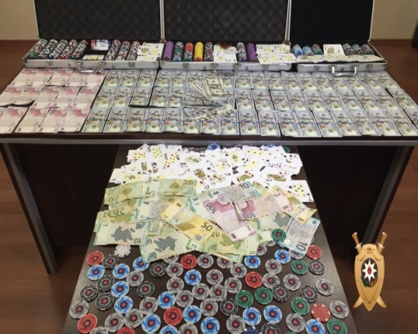 "Banditotdel"dən qumarxana əməliyyatı: 8 nəfər saxlanıldı -FOTO