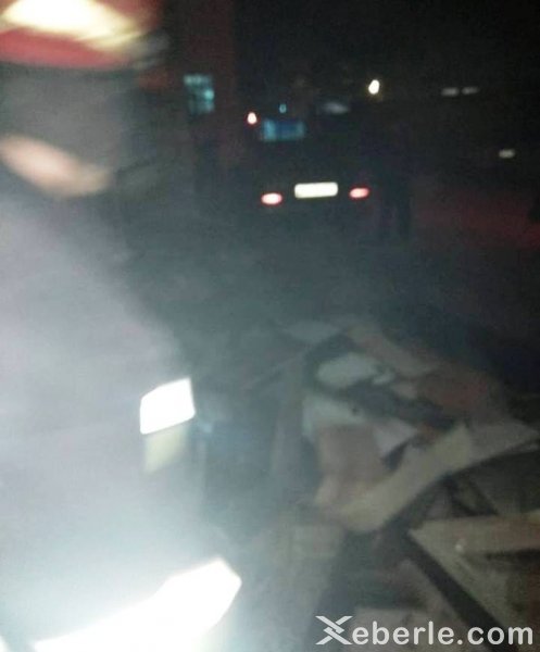 Sumqayıtda mebel təmiri sexi yandı - FOTO
