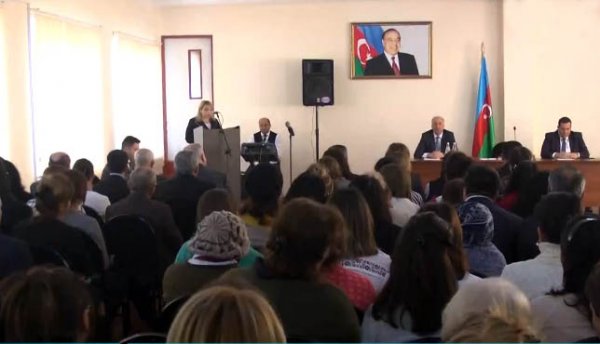 Lalə Hacıyeva hesabat verdi - FOTO
