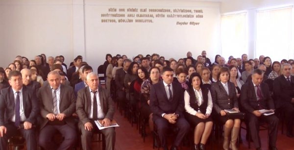 Lalə Hacıyeva hesabat verdi - FOTO