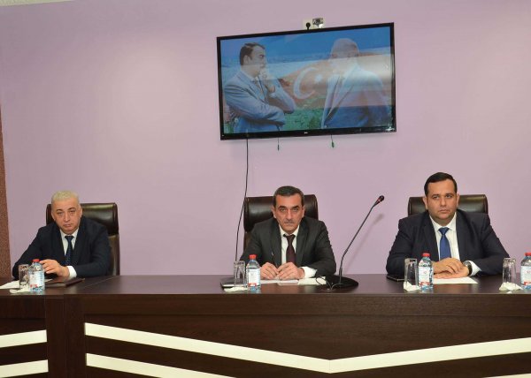Sumqayıtda nümayəndəliyin hesabat yığıncağı keçirilib - FOTO