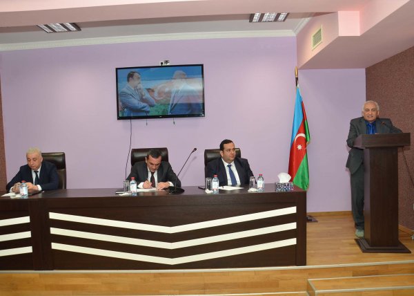 Sumqayıtda nümayəndəliyin hesabat yığıncağı keçirilib - FOTO