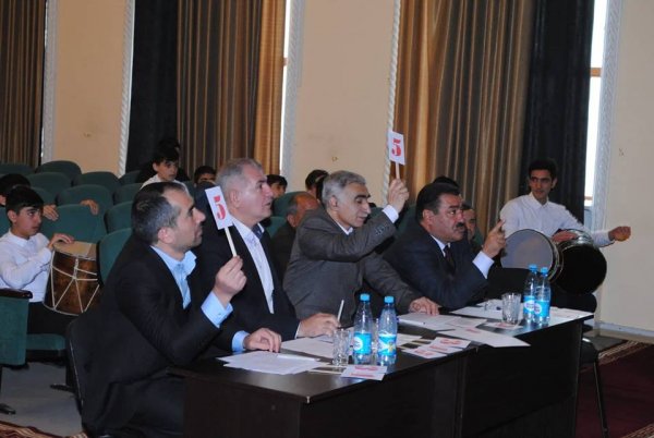 Sumqayıtda nağaraçılar yarışır - FOTOLAR