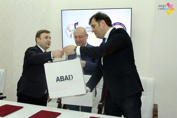 ASAN Radio azərbaycanlı paralimpiyaçılara dəstək olacaq - FOTOLAR