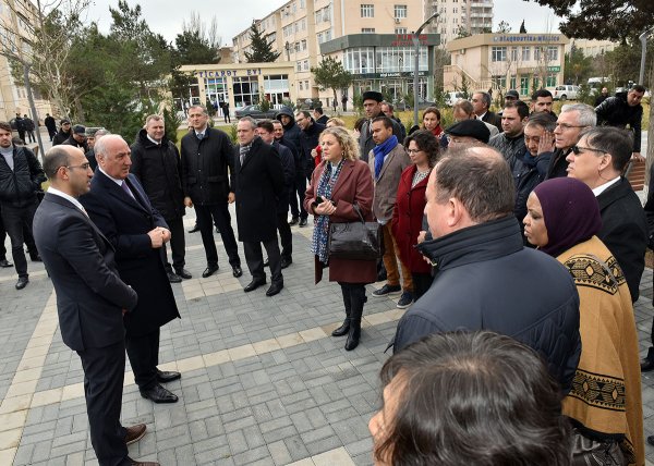 Səfirlər və beynəlxalq təşkilatların nümayəndələri Sumqayıtda -YENİLƏNİB ( FOTO + VİDEO)