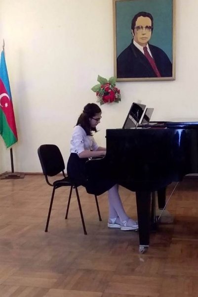 Sumqayıtda  dahi bəstəkar anıldı - FOTOLAR