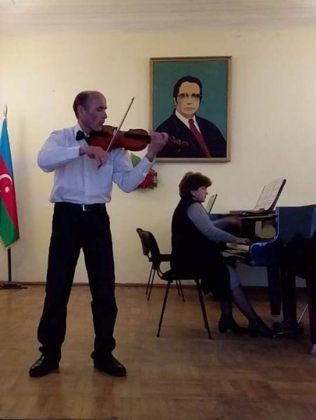 Sumqayıtda  dahi bəstəkar anıldı - FOTOLAR