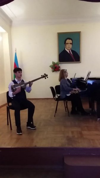 Sumqayıtda  dahi bəstəkar anıldı - FOTOLAR