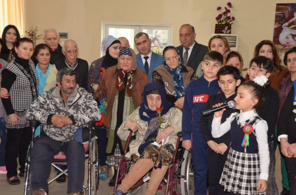 Sumqayıt Regional Mədəniyyət İdarəsi sosial xidmət müəssisəsində tədbir keçirib -FOTOLAR