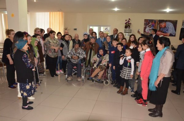 Sumqayıt Regional Mədəniyyət İdarəsi sosial xidmət müəssisəsində tədbir keçirib -FOTOLAR