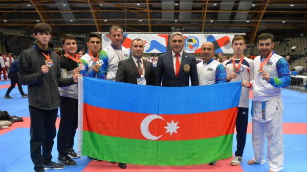 Sumqayıtlı idmançı Avropa çempionu oldu - FOTO