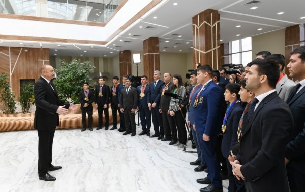 Prezident İdman Kompleksi istifadəyə verdi - FOTOLAR