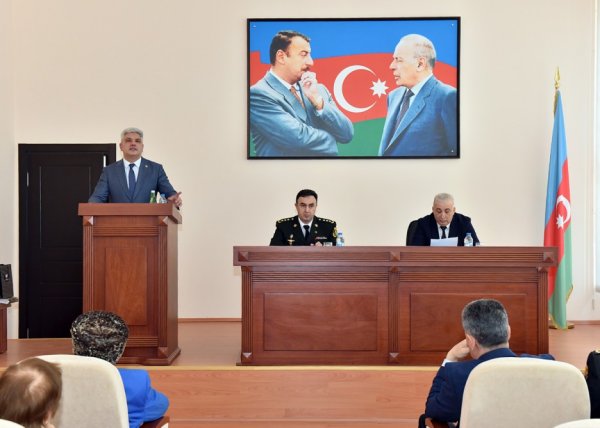 Sumqayıtda Dövlət Xidmətinin yaranmasının 7-ci ildönümü qeyd edilib - FOTO