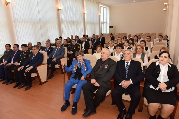 Sumqayıtda Dövlət Xidmətinin yaranmasının 7-ci ildönümü qeyd edilib - FOTO