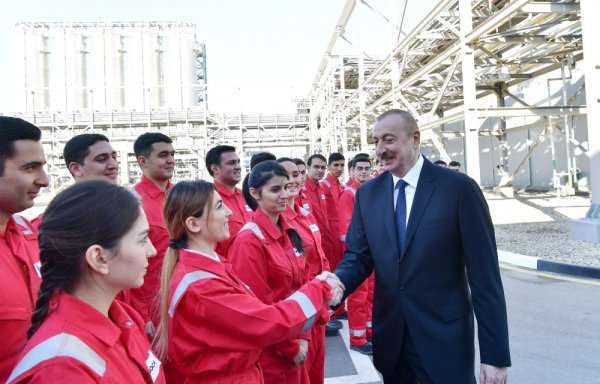 Prezidentin Sumqayıt səfərindən FOTOLAR - YENİLƏNİB