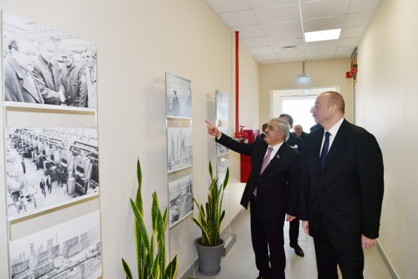 Prezidentin Sumqayıt səfərindən FOTOLAR - YENİLƏNİB
