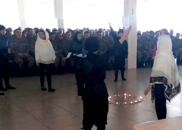 Sumqayıtda Xocalı soyqırımının 27-ci ildönümü ilə əlaqədar silsilə tədbirlər keçirilib - FOTOLAR