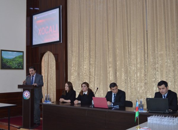 Sumqayıtda Xocalı soyqırımının 27-ci ildönümü ilə əlaqədar silsilə tədbirlər keçirilib - FOTOLAR