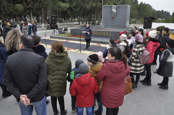Sumqayıtda "Şəhid olan şəhərim" adlı ədəbi-bədii gecə keçirilib - FOTOLAR
