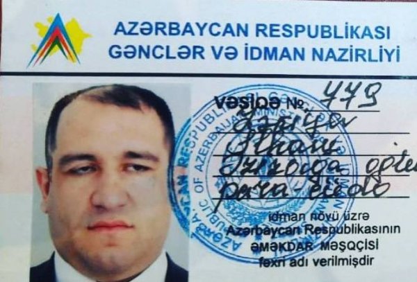 İlham Zəkiyevə əməkdar məşqi adı verildi - FOTO