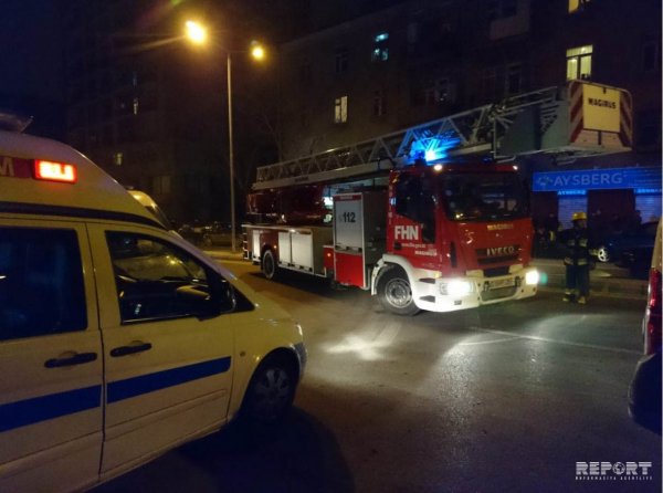 Məcburi köçkünlərin yataqxanasında yanğın: ölənlər və yaralılar var -FOTO