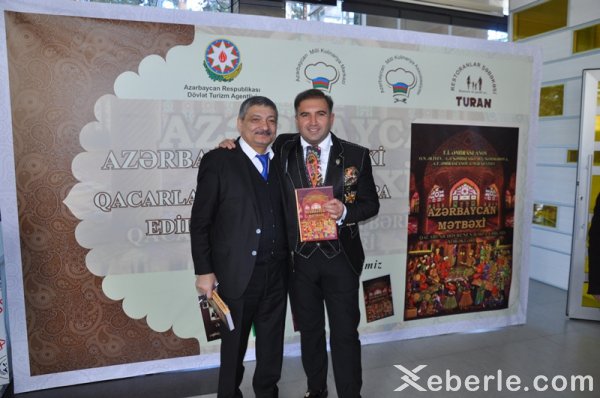 Sumqayıtda “Azərbaycan mətbəxi Qacarlar dövrünün bərpa edilmiş xörəkləri” kitabının təqdimatı - FOTOLAR