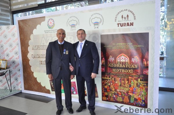 Sumqayıtda “Azərbaycan mətbəxi Qacarlar dövrünün bərpa edilmiş xörəkləri” kitabının təqdimatı - FOTOLAR