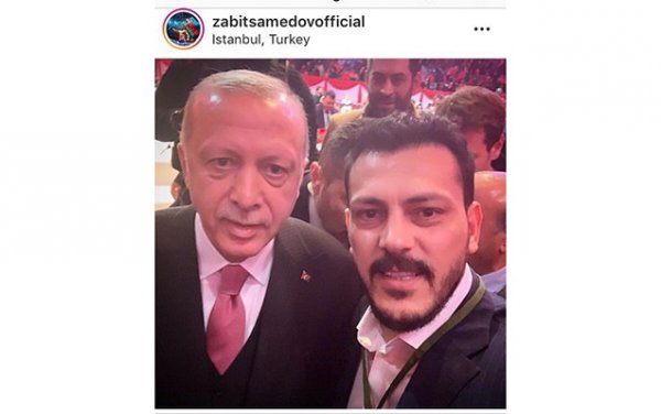 Zabit Səmədov Ərdoğanla görüşdü - FOTO