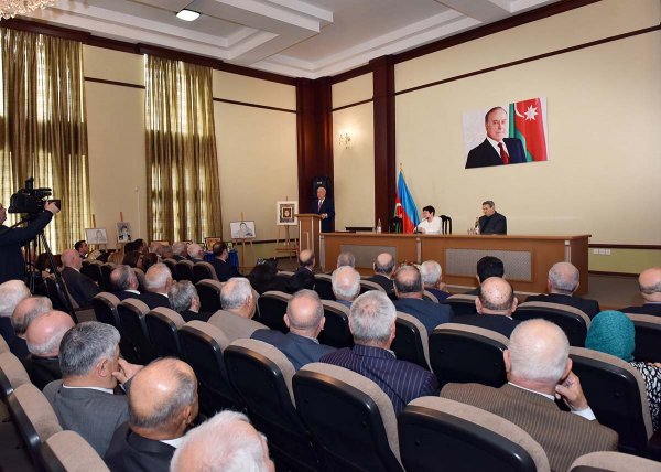 Sumqayıtda Azərbaycanın ilk qadın metallurqunun 100 illiyi qeyd olunub - FOTOLAR