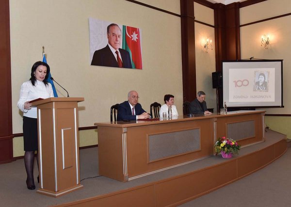 Sumqayıtda Azərbaycanın ilk qadın metallurqunun 100 illiyi qeyd olunub - FOTOLAR