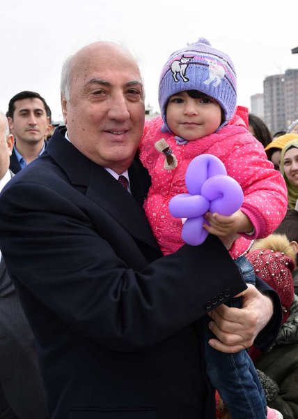 Sumqayıt bulvarında möhtəşəm Novruz şənliyi - FOTOLAR