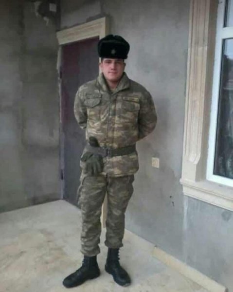 Şəhid olan əsgərimizin FOTOLARI