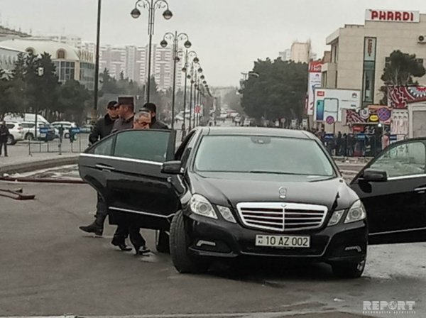 Usubov "Diqlas"a gəldi - FOTOLAR