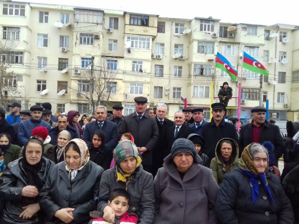 Sumqayıtda daha 10 nümunəvi məhəllə istifadəyə verilib  - FOTOLAR