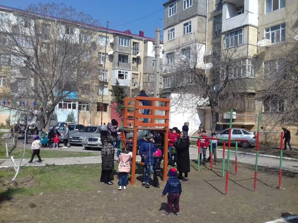 Sumqayıtda daha 10 nümunəvi məhəllə istifadəyə verilib  - FOTOLAR