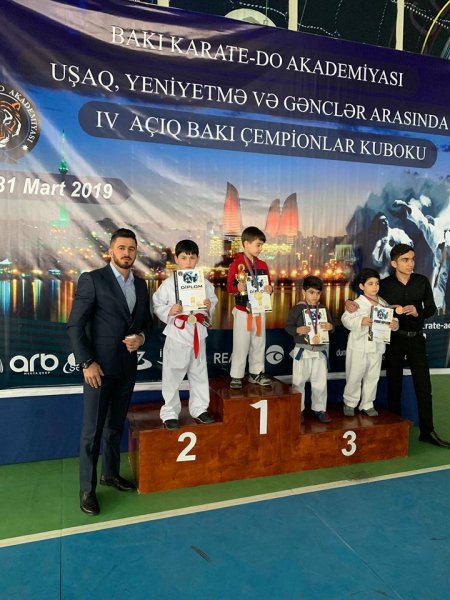 Bakı Karate-do Akademiyası tərəfindən çempionlar kuboku keçirilib - FOTOLAR
