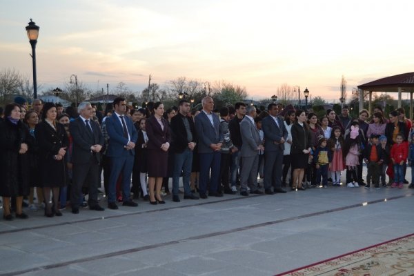 10 milyonuncu vətəndaşın doğuluşu cəbhə bölgəsində də qeyd edilib -FOTOLAR