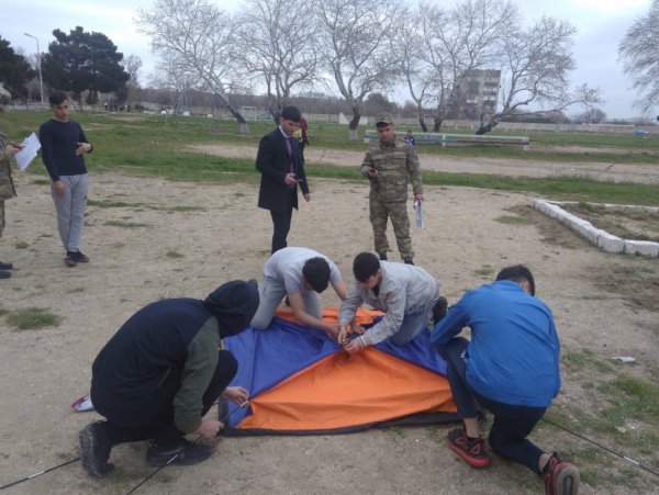 Sumqayıtda “Şahin” hərbi-idman oyununun qalibi müəyyən oldu - FOTOLAR