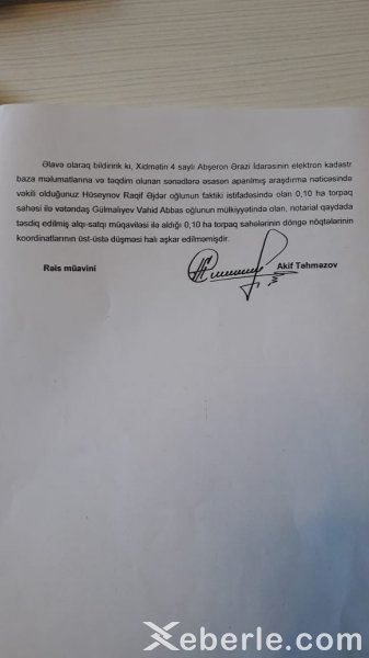 Abşeron sakini evindən çıxarılır, səbəbi isə... - FOTO