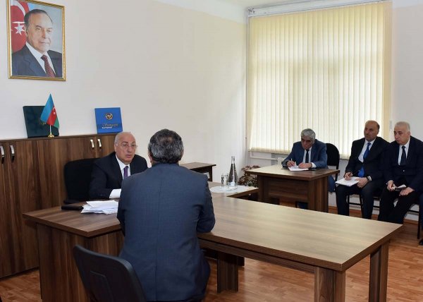 Zakir Fərəcov növbəti səyyar qəbul keçirib - FOTOLAR